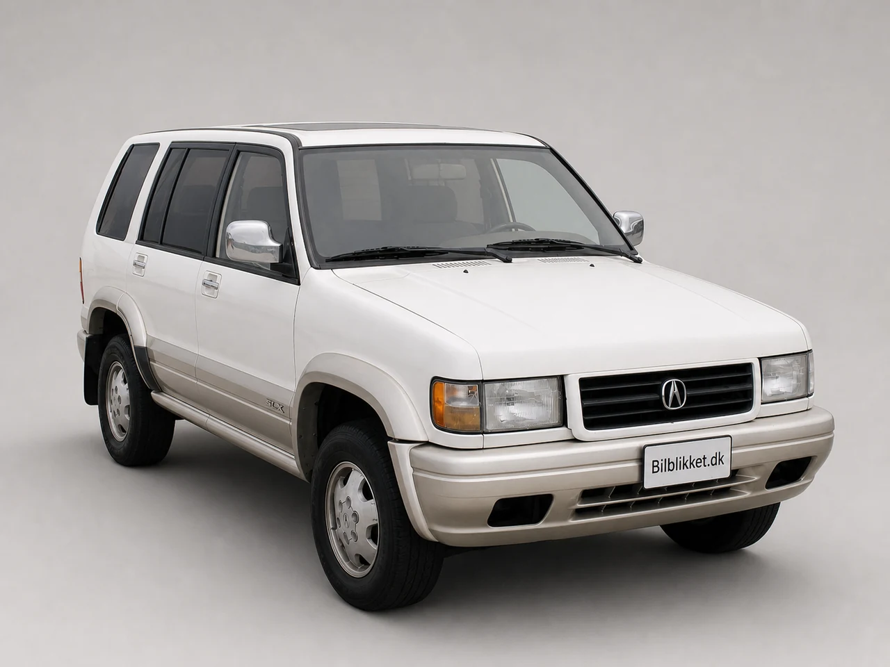 AI-redigeret modelillustration af Acura SLX