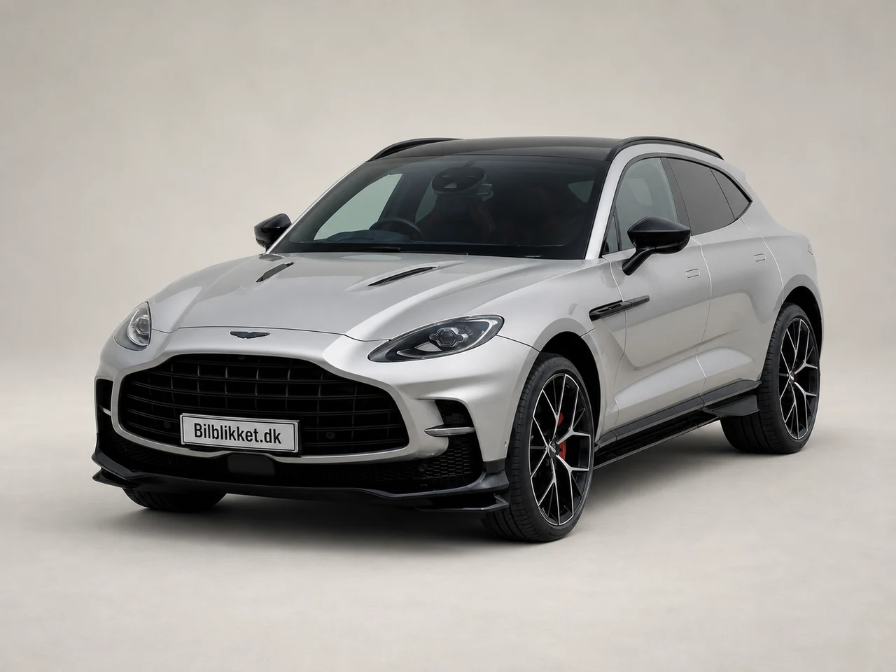 AI-redigeret modelillustration af Aston Martin DBX