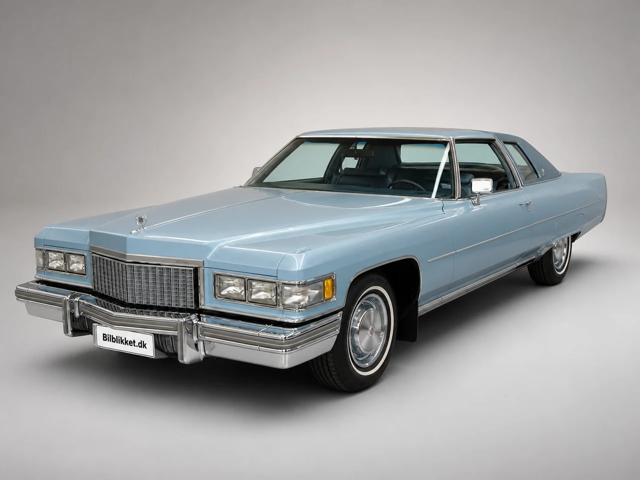 AI-redigeret modelillustration af Cadillac Coupe