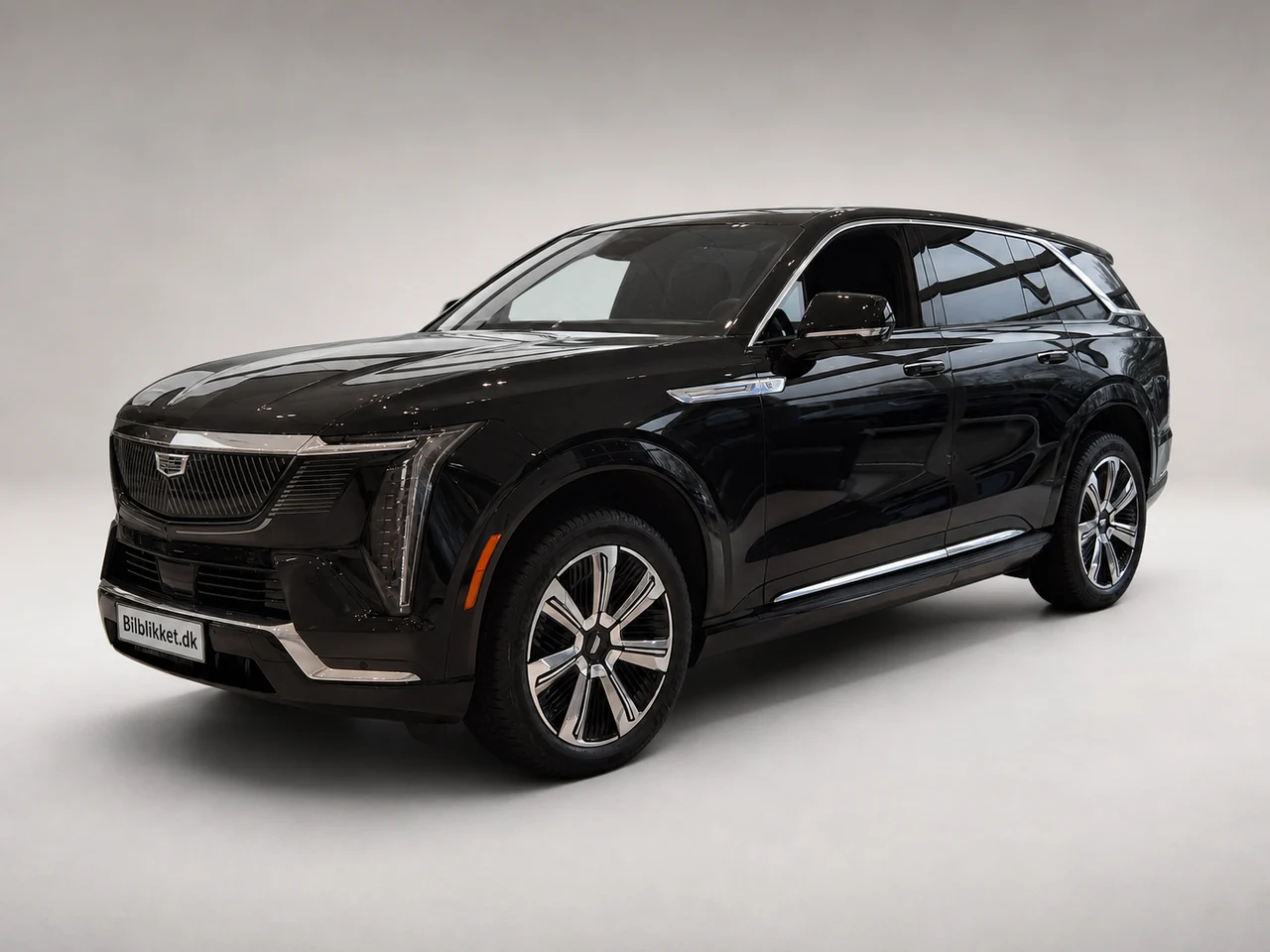 AI-redigeret modelillustration af Cadillac Escalade IQ