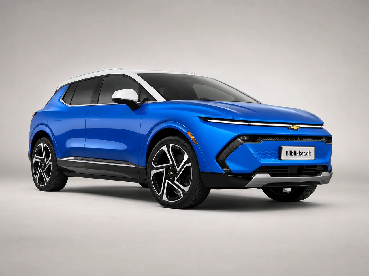 AI-redigeret modelillustration af Chevrolet Equinox EV