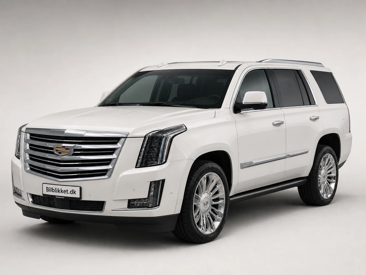 AI-redigeret modelillustration af Chevrolet Escalade
