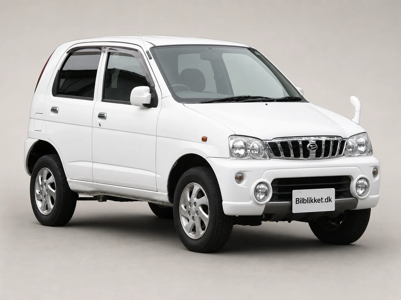 AI-redigeret modelillustration af Daihatsu Terios Kid