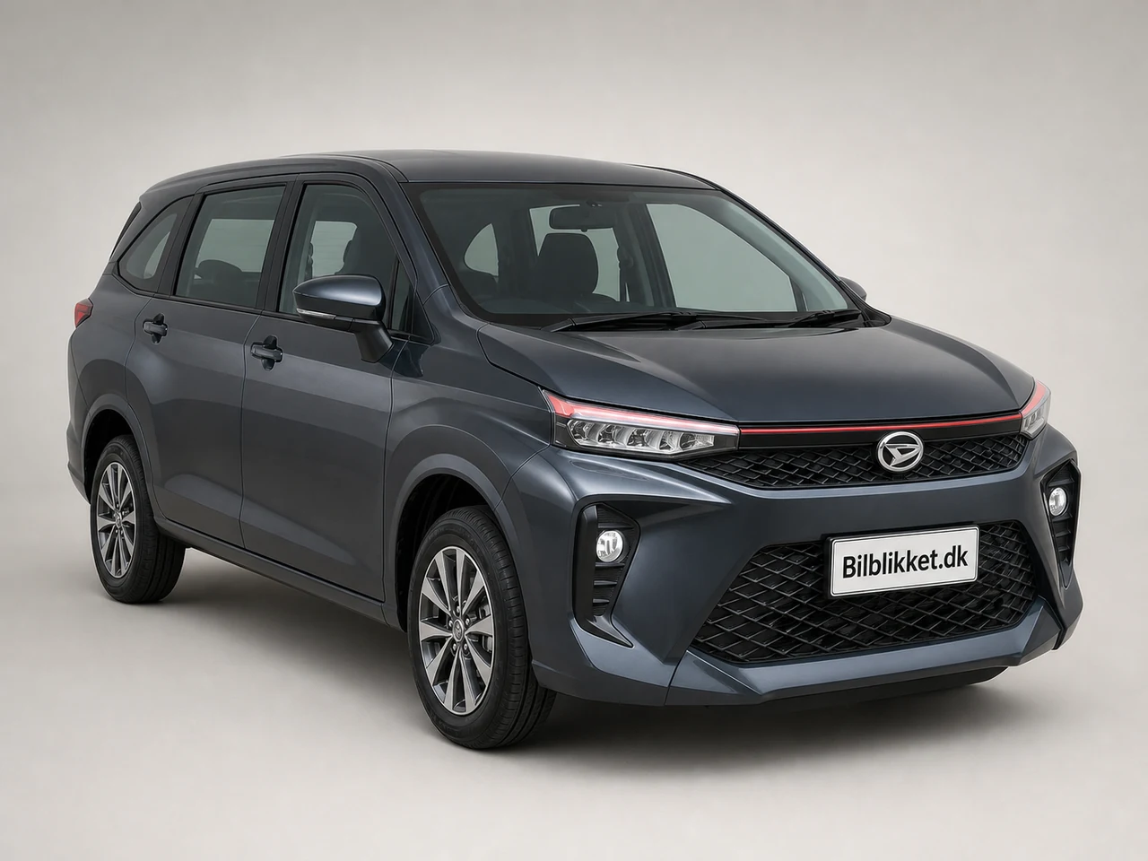 AI-redigeret modelillustration af Daihatsu Xenia