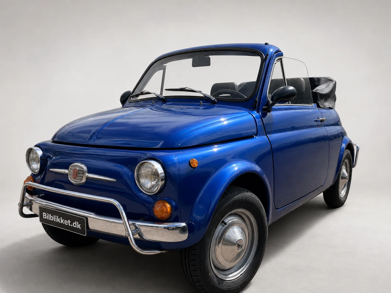 AI-redigeret modelillustration af Fiat cabriolet