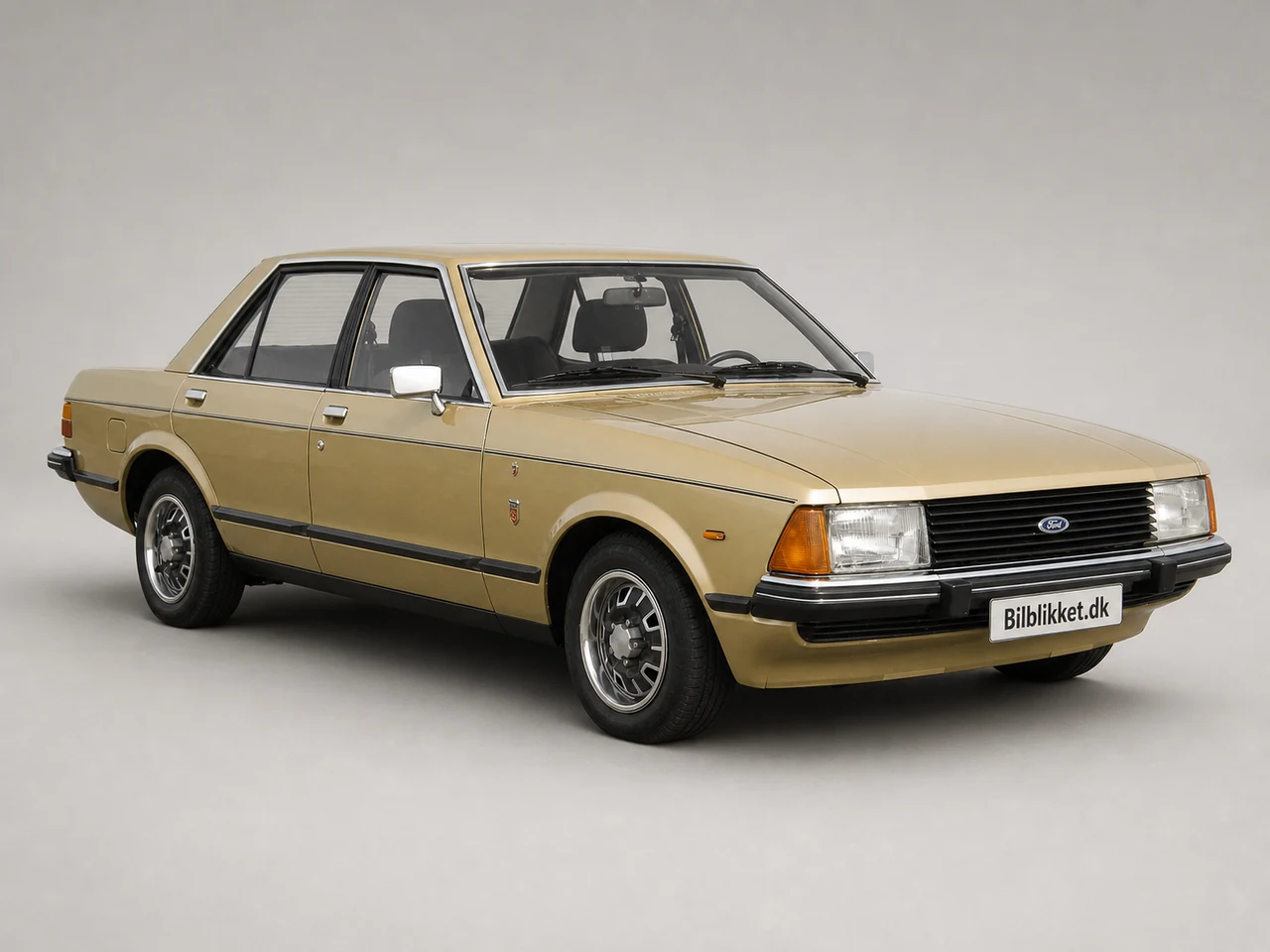 AI-redigeret modelillustration af Ford Granada