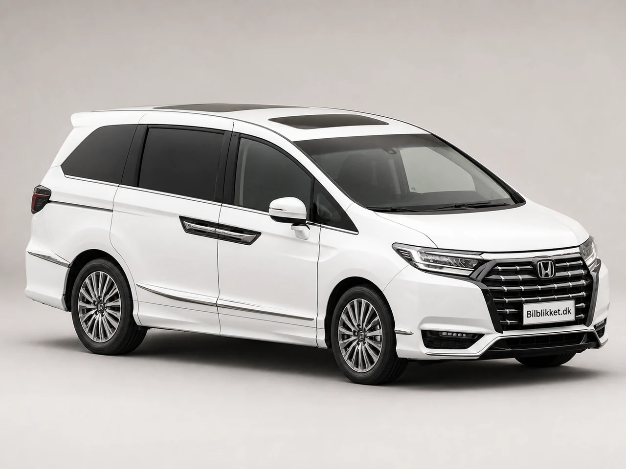 AI-redigeret modelillustration af Honda Elysion