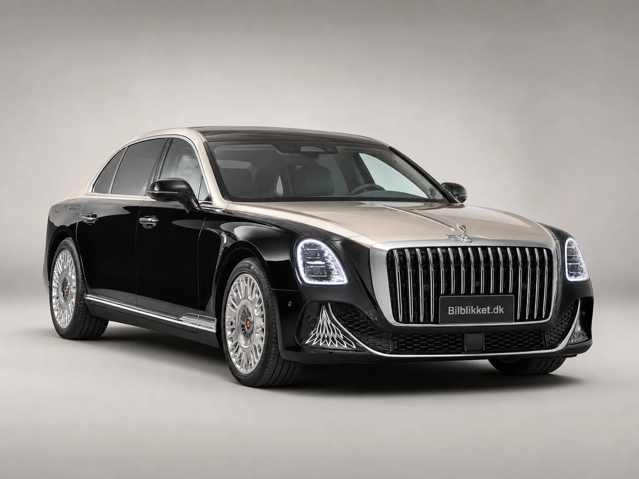 AI-redigeret modelillustration af Hongqi Guoya