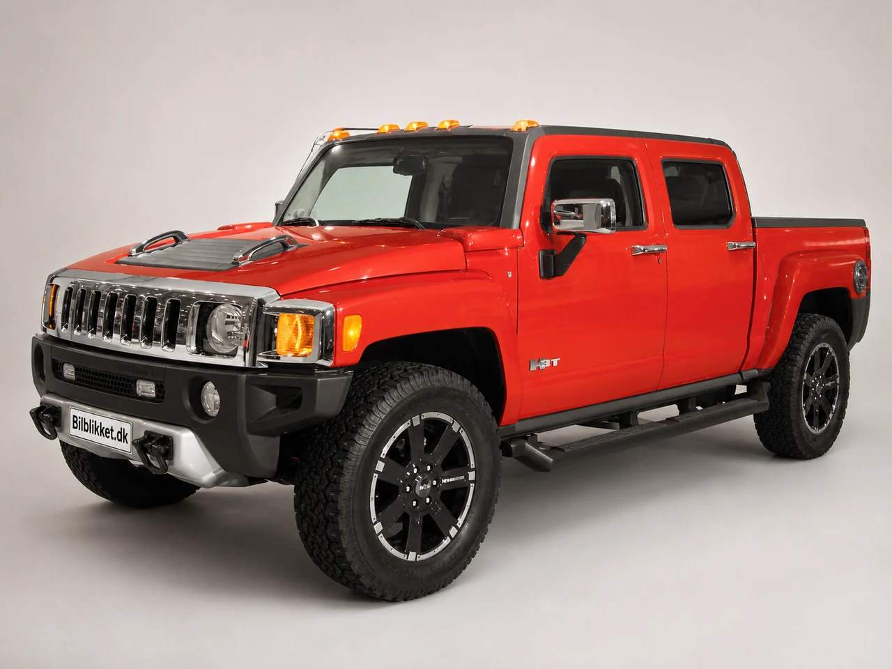 AI-redigeret modelillustration af Hummer H3T