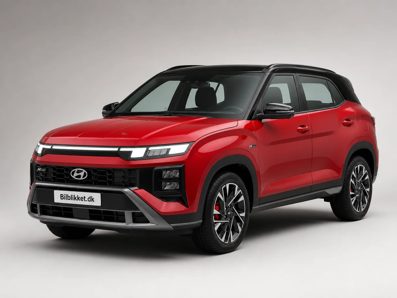 AI-redigeret modelillustration af Hyundai Creta