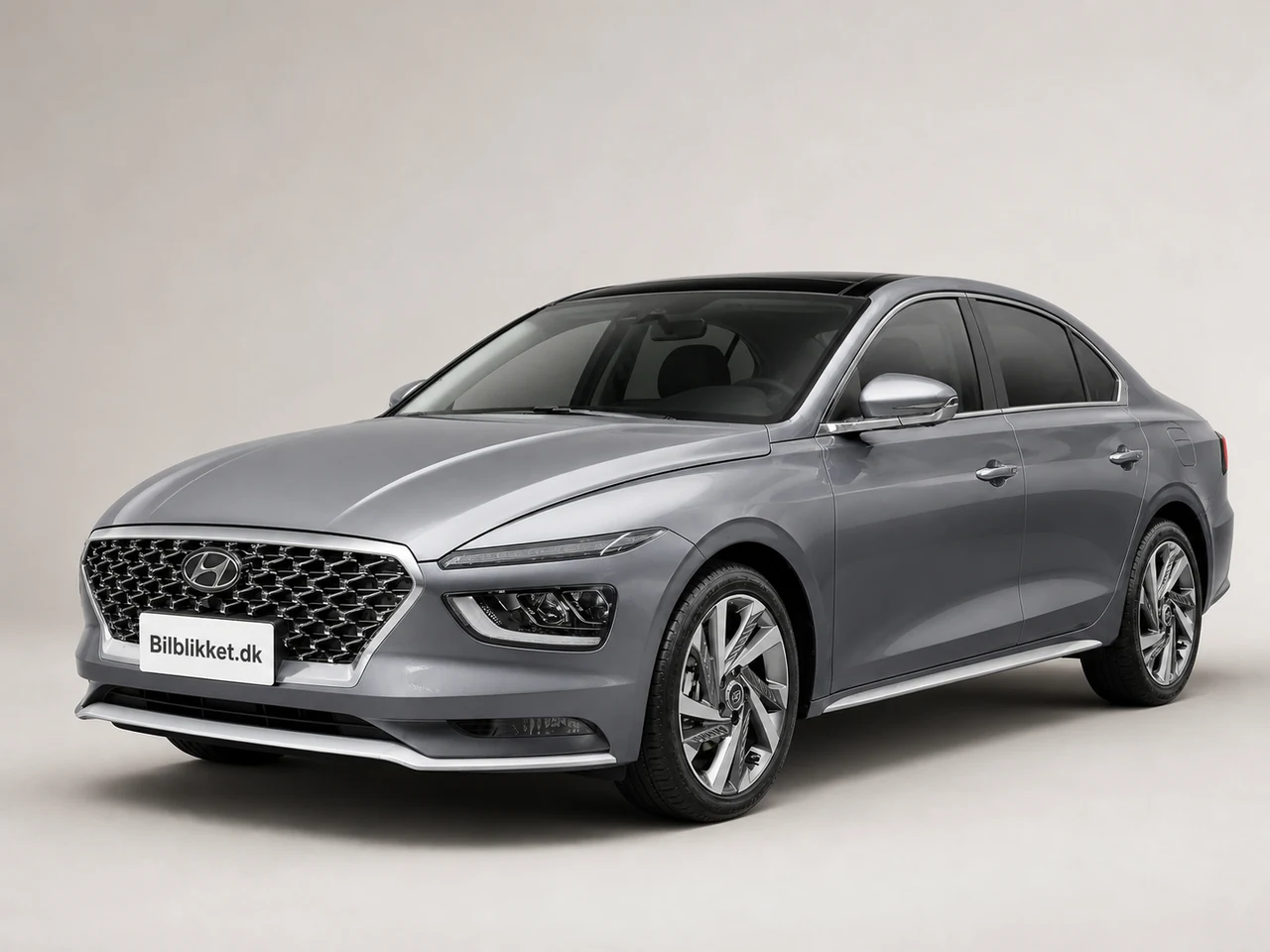 AI-redigeret modelillustration af Hyundai Mistra