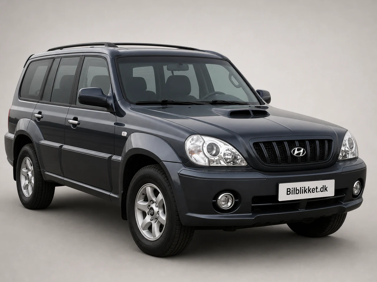 AI-redigeret modelillustration af Hyundai Terracan