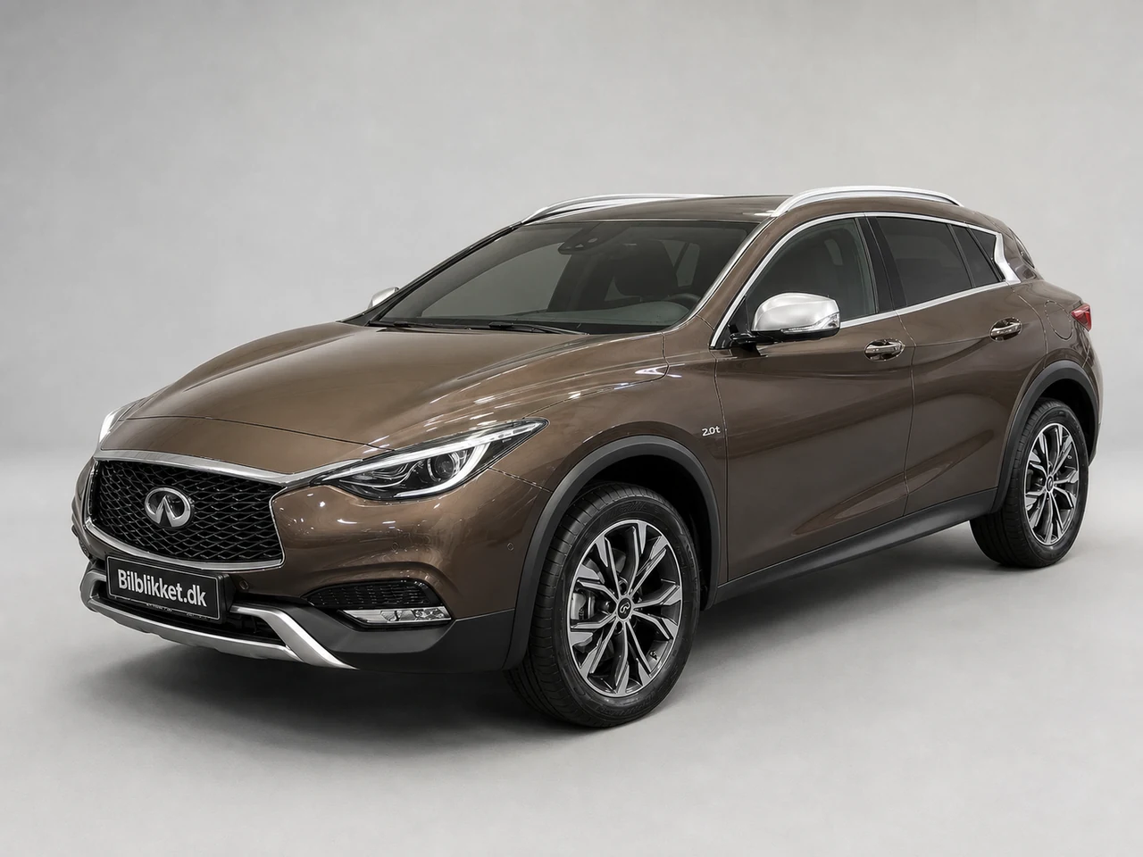 AI-redigeret modelillustration af Infiniti QX30