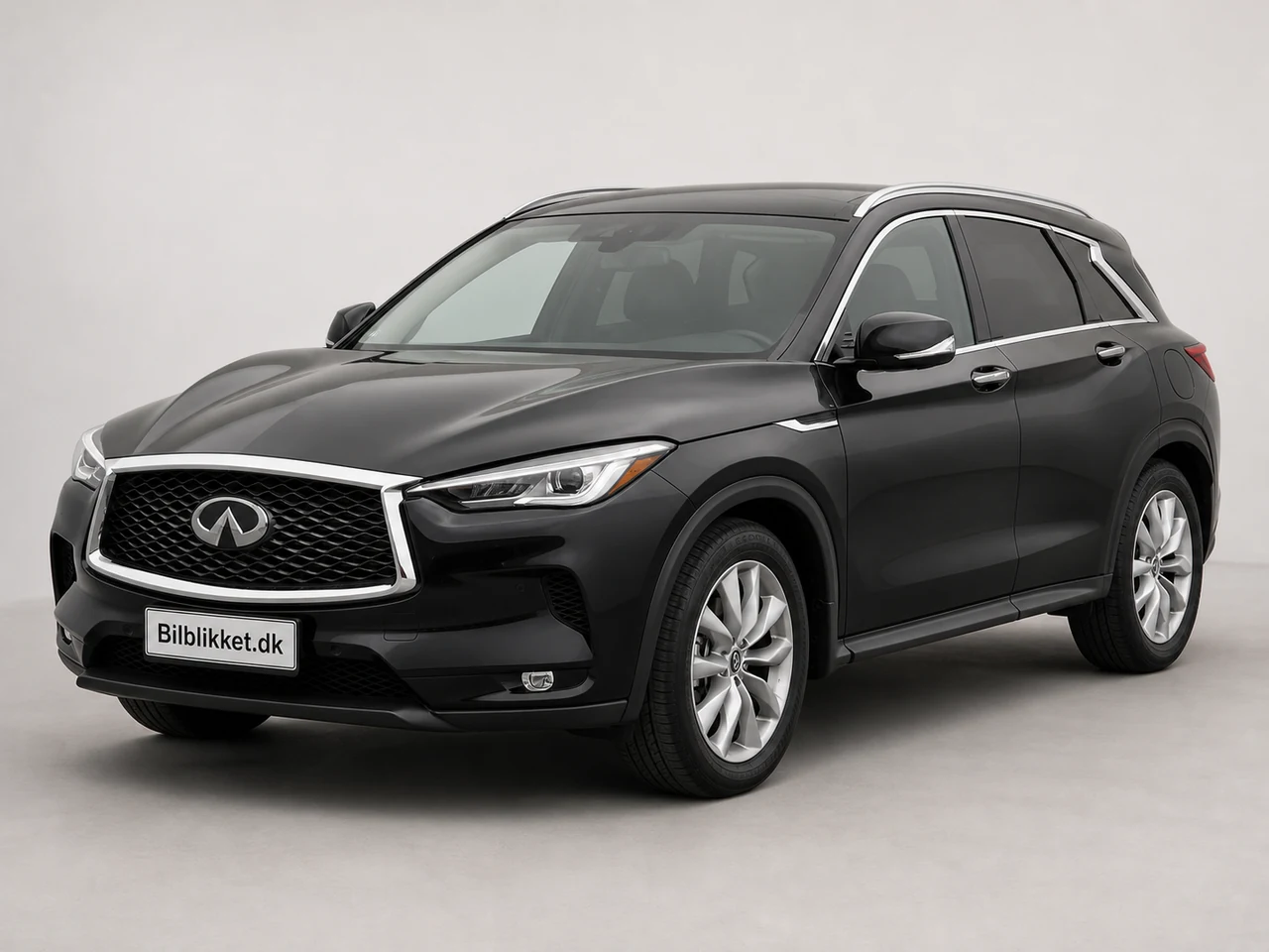 AI-redigeret modelillustration af Infiniti QX50