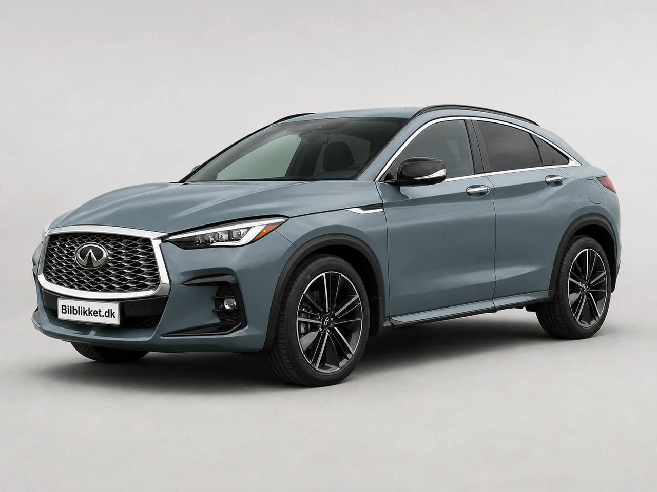 AI-redigeret modelillustration af Infiniti QX55