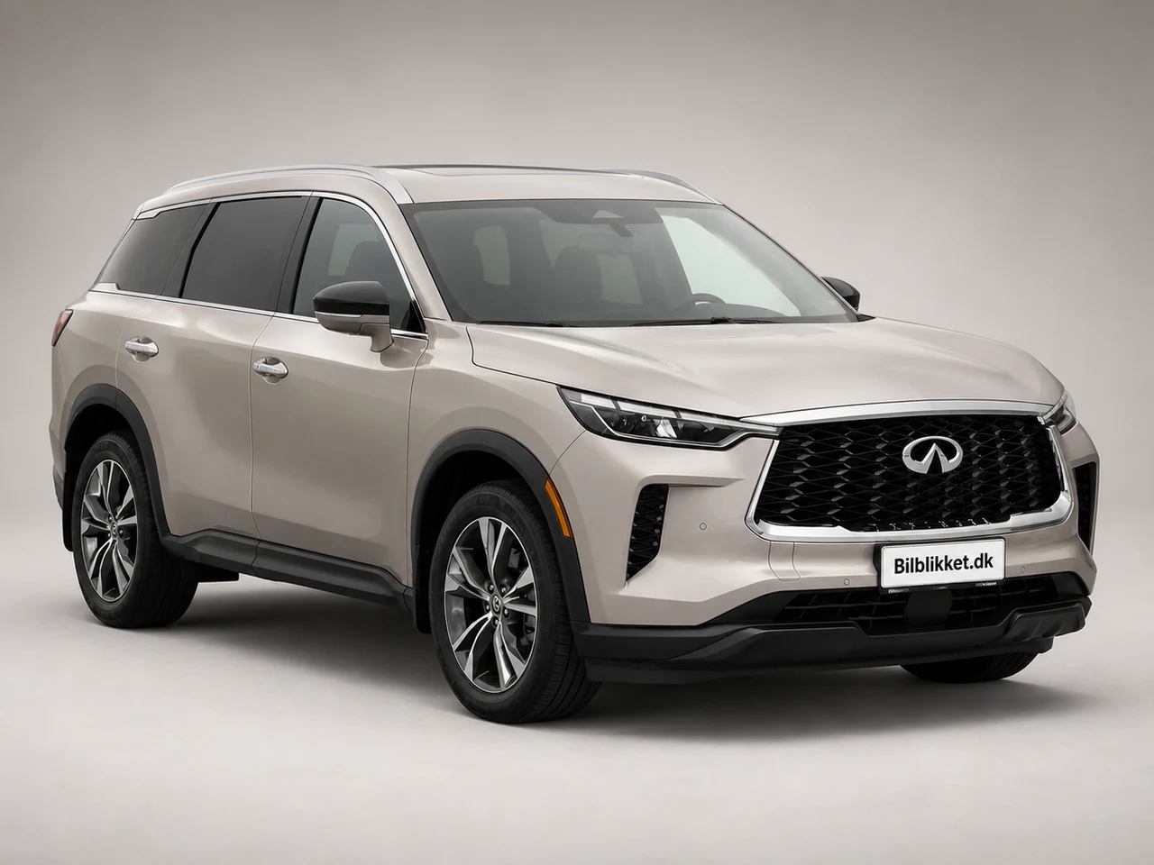 AI-redigeret modelillustration af Infiniti QX60
