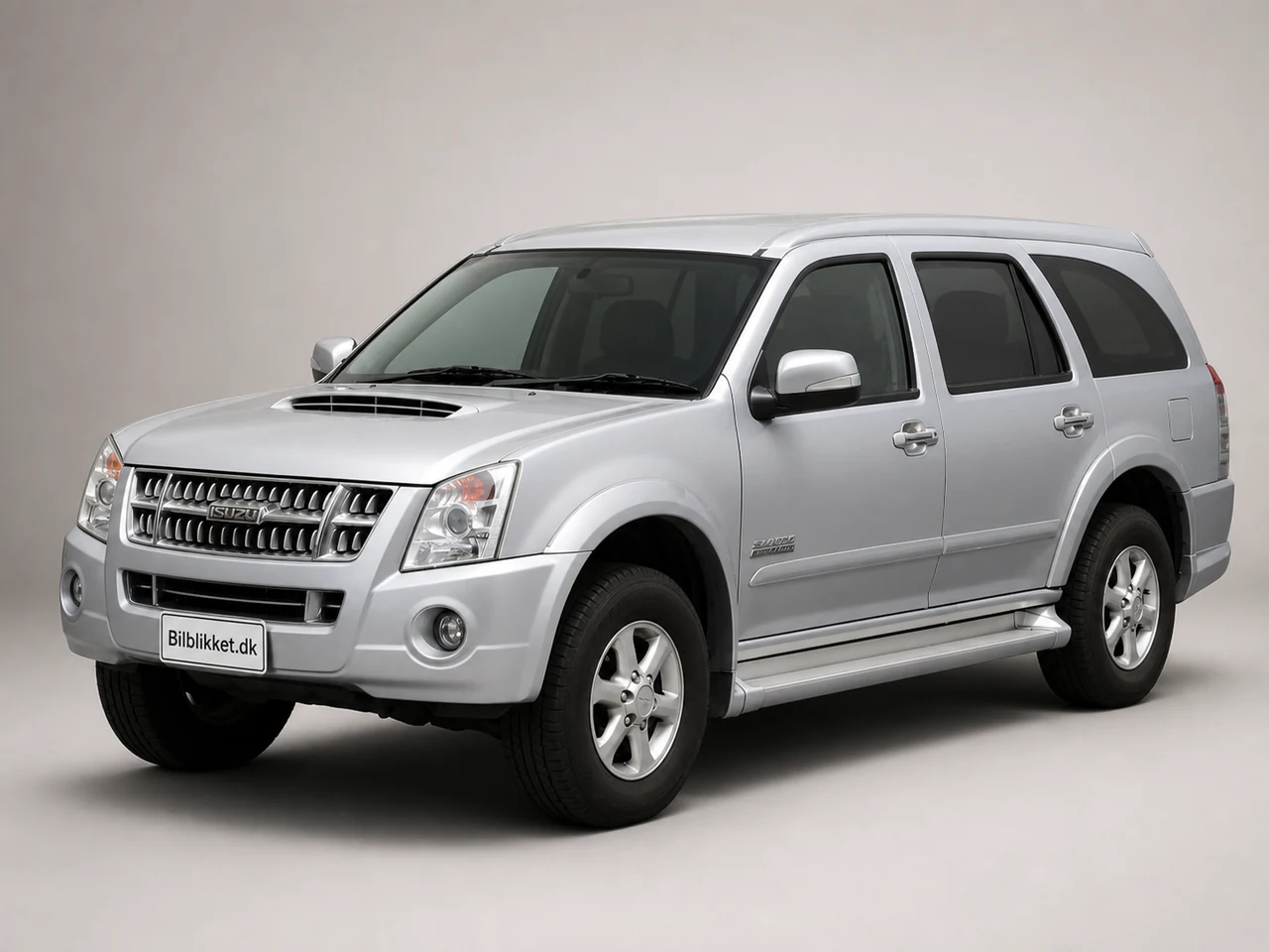 AI-redigeret modelillustration af Isuzu MU-7