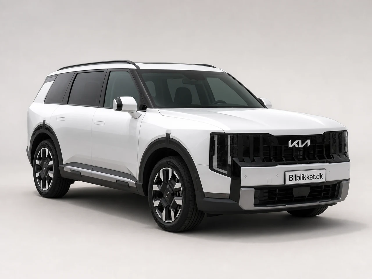 AI-redigeret modelillustration af Kia Telluride