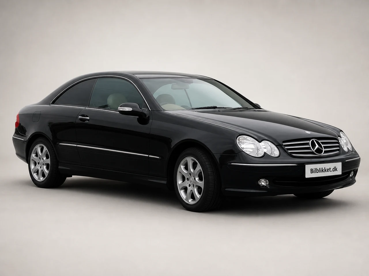 AI-redigeret modelillustration af Mercedes-Benz Clk200