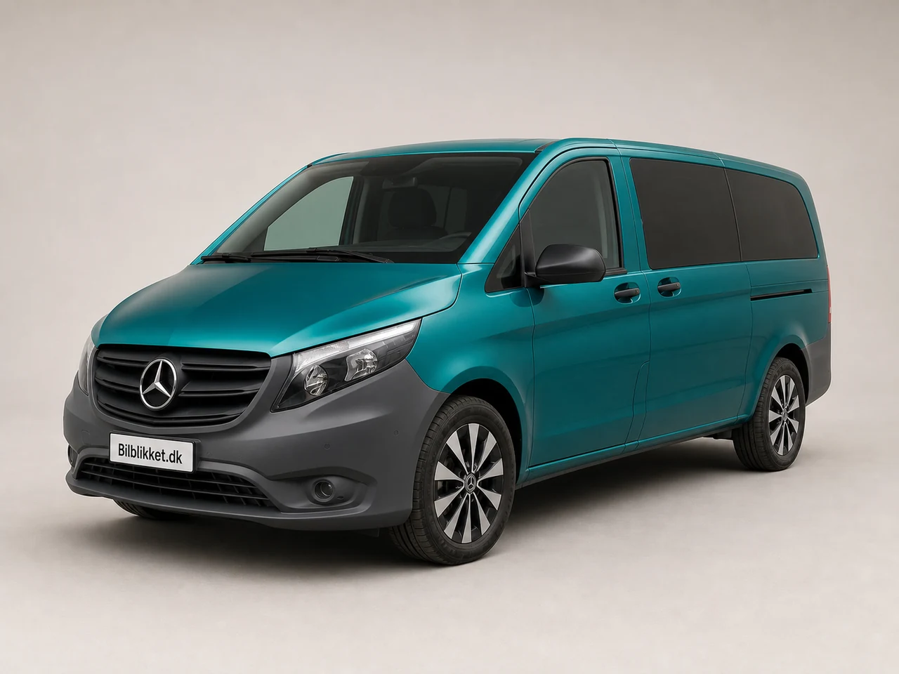 AI-redigeret modelillustration af Mercedes-Benz eVito