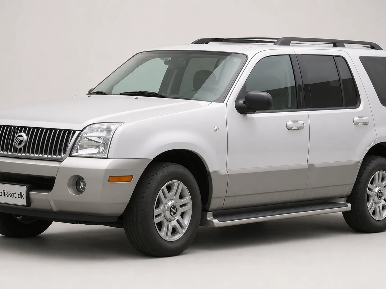 AI-redigeret modelillustration af Mercury Mountaineer
