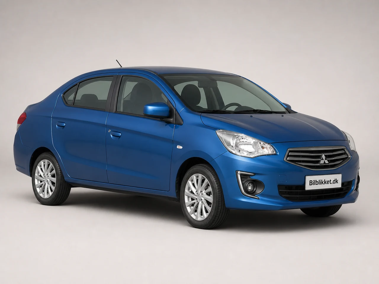 AI-redigeret modelillustration af Mitsubishi Attrage