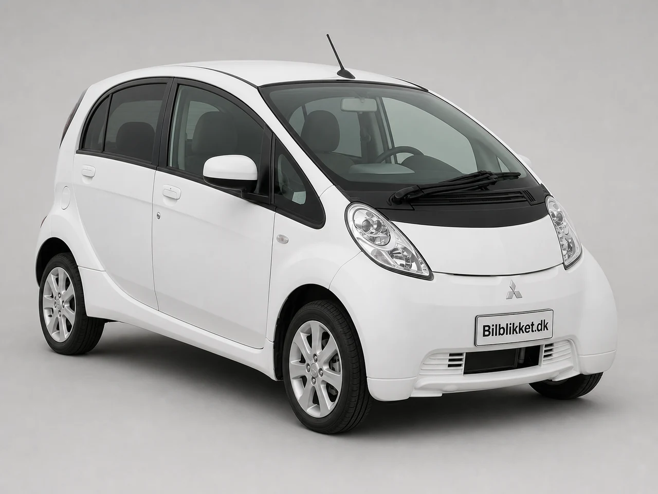 AI-redigeret modelillustration af Mitsubishi i-MiEV