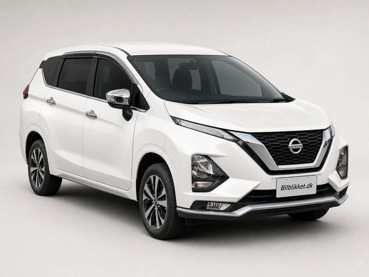 AI-redigeret modelillustration af Nissan Livina