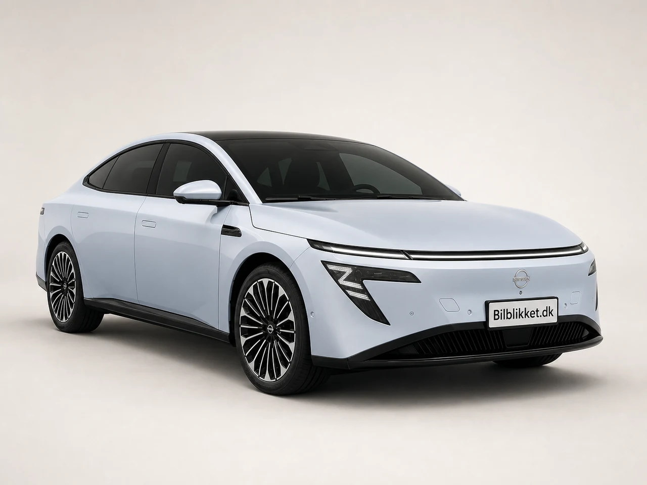 AI-redigeret modelillustration af Nissan NX7