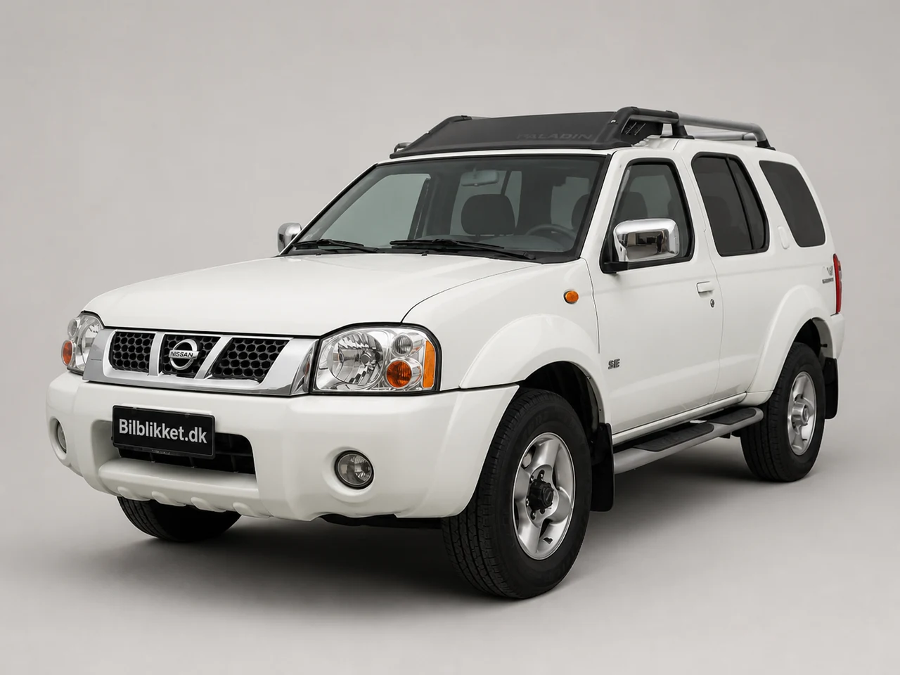 AI-redigeret modelillustration af Nissan Paladin