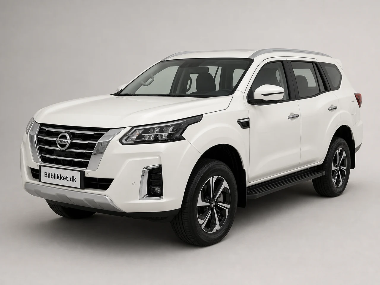 AI-redigeret modelillustration af Nissan Terra