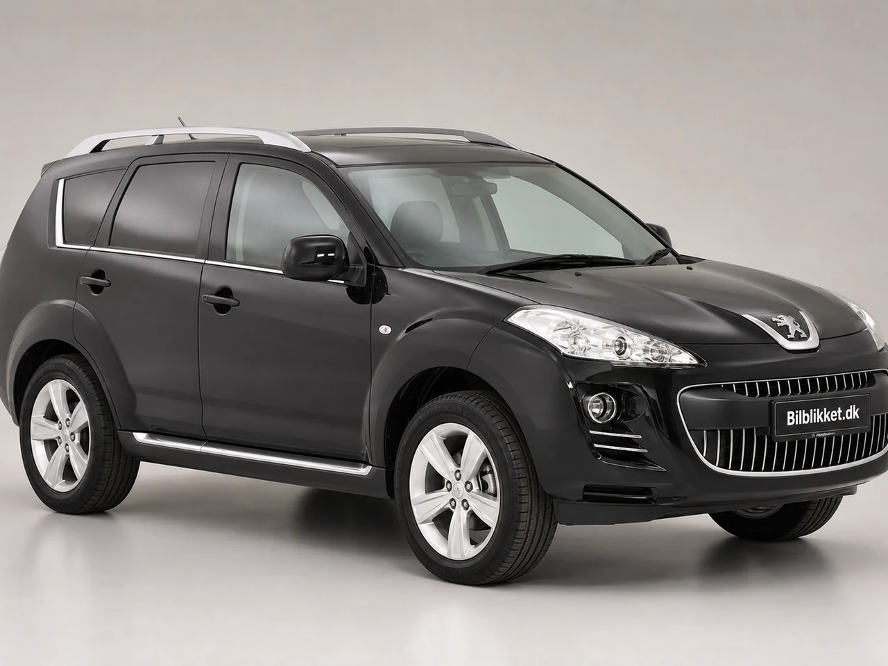 AI-redigeret modelillustration af Peugeot 4007
