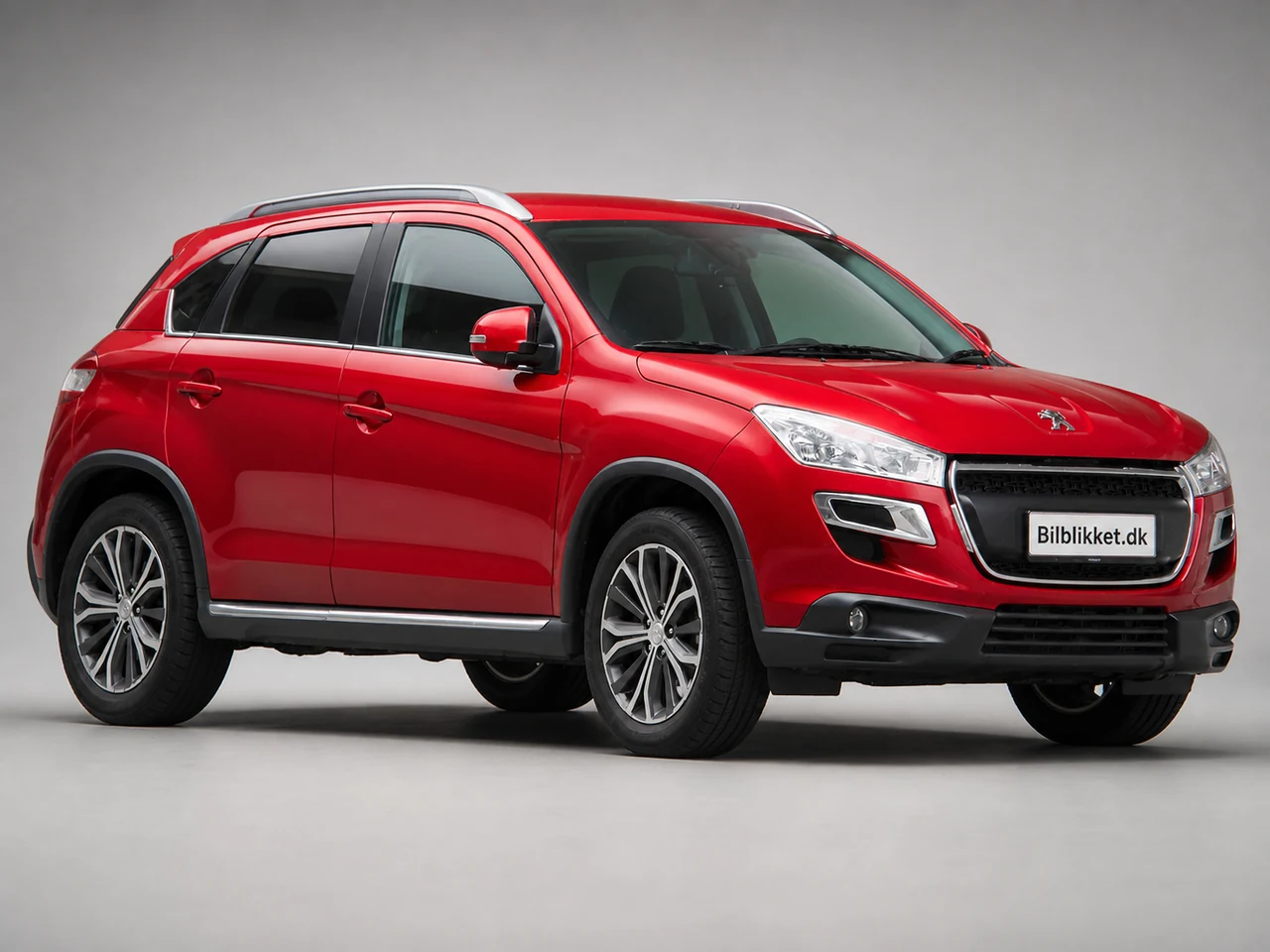 AI-redigeret modelillustration af Peugeot 4008