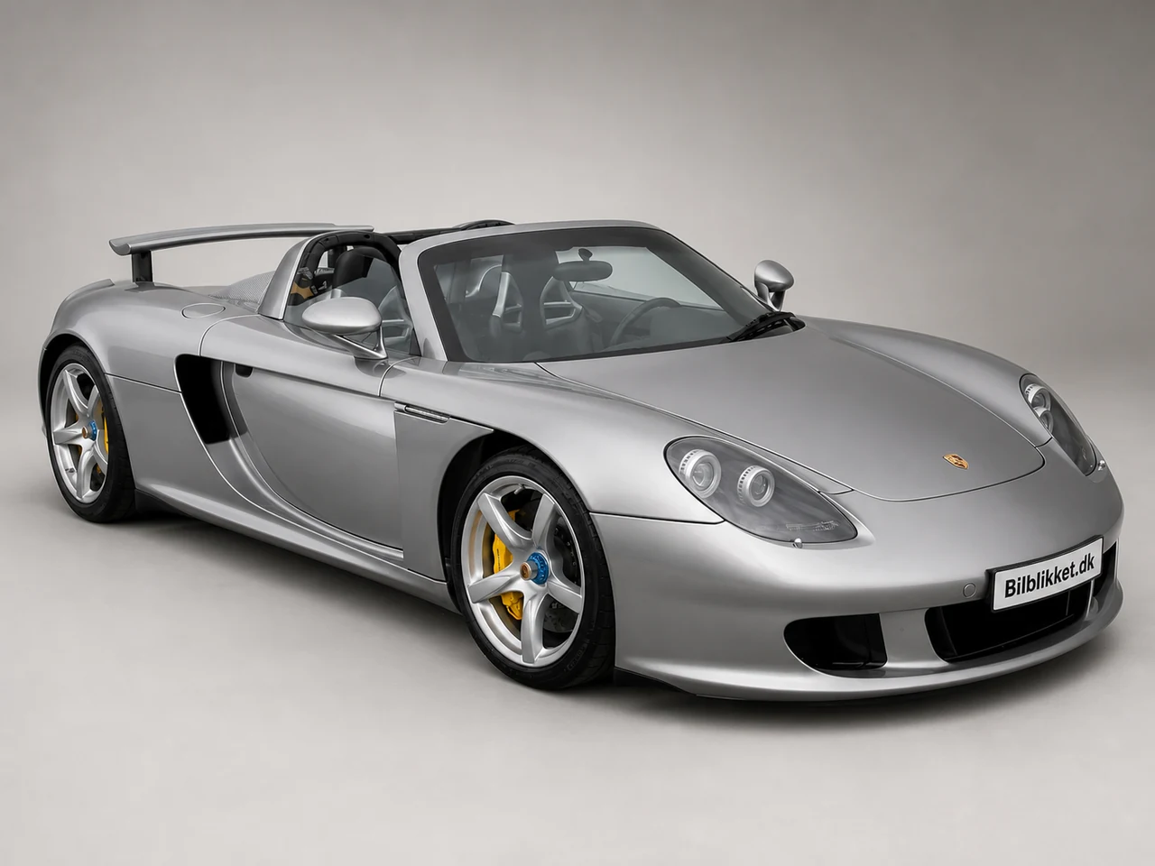 AI-redigeret modelillustration af Porsche Carrera GT