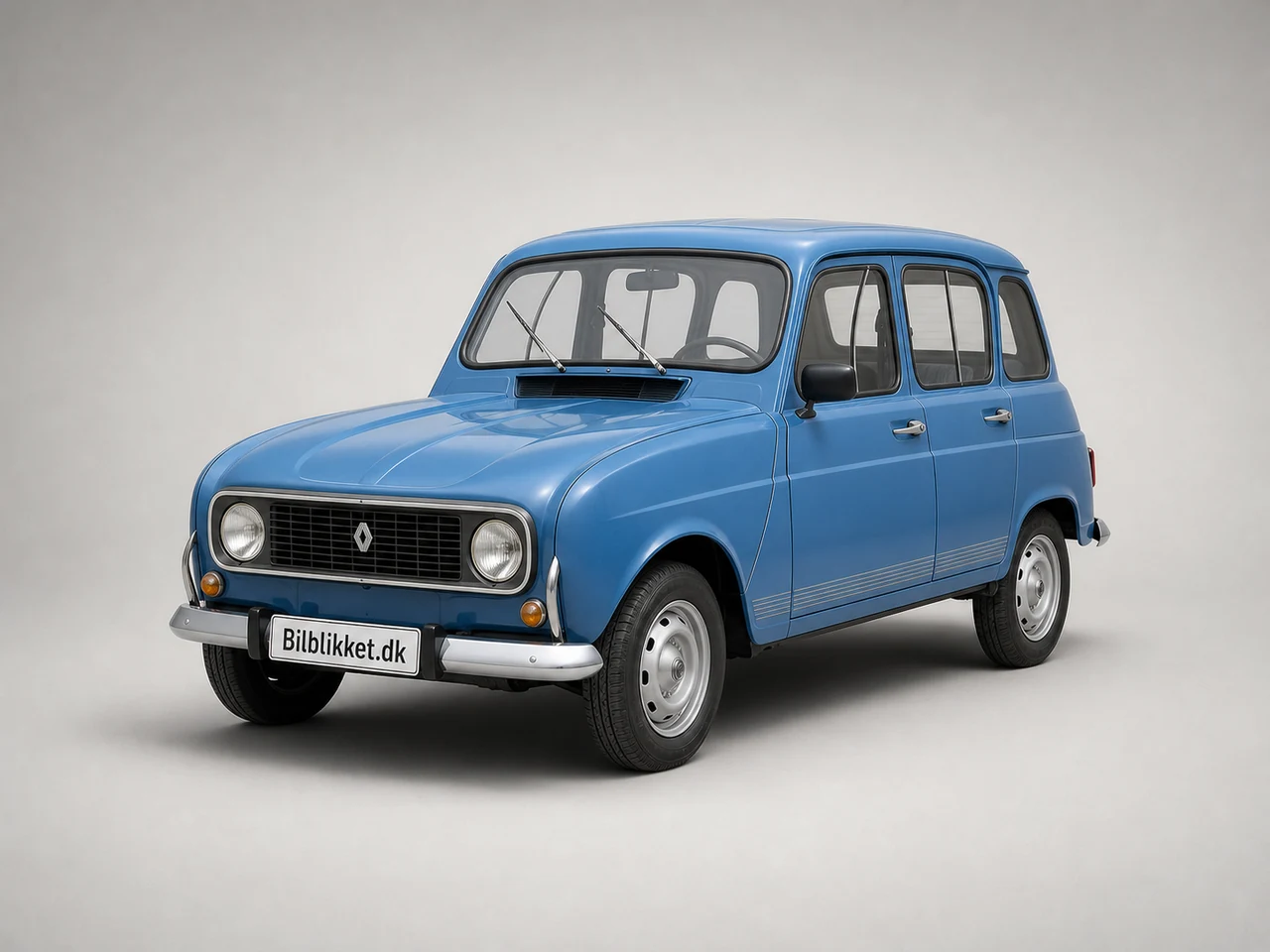 AI-redigeret modelillustration af Renault 4L