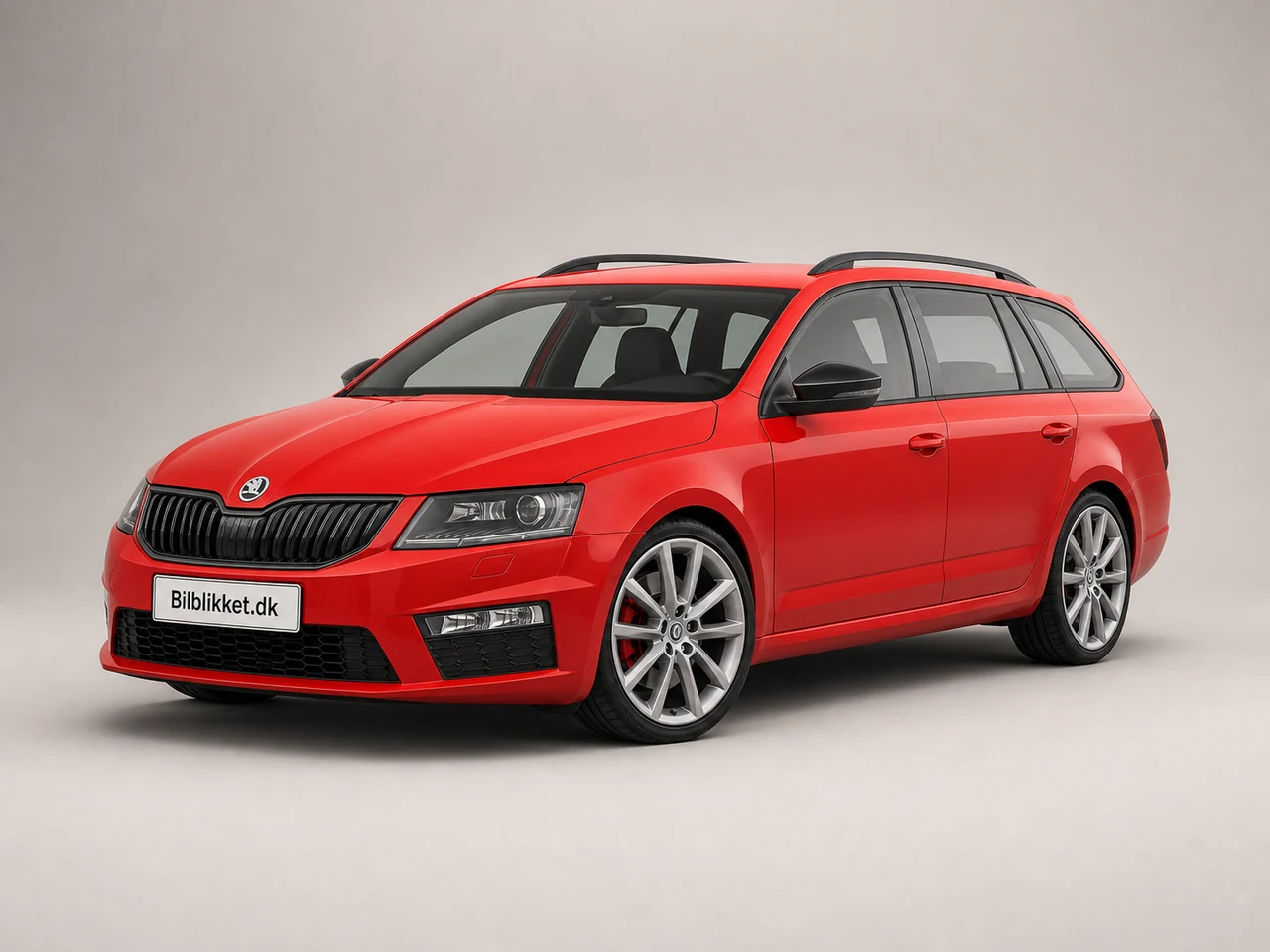 AI-redigeret modelillustration af Škoda Skoda