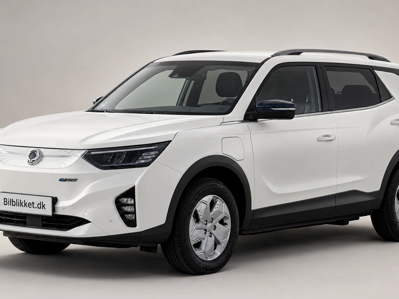 AI-redigeret modelillustration af SsangYong Korando