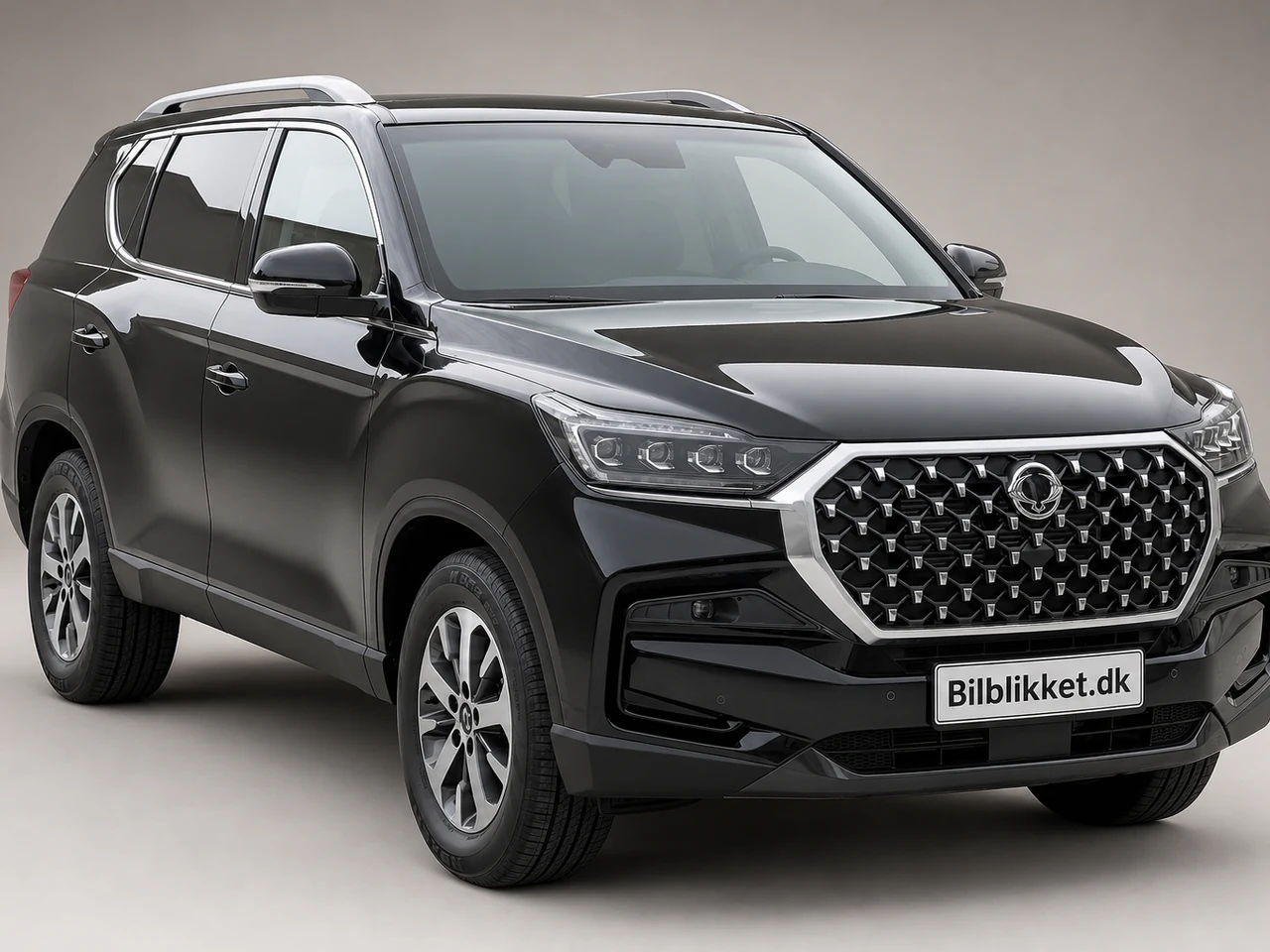 AI-redigeret modelillustration af SsangYong Rexton