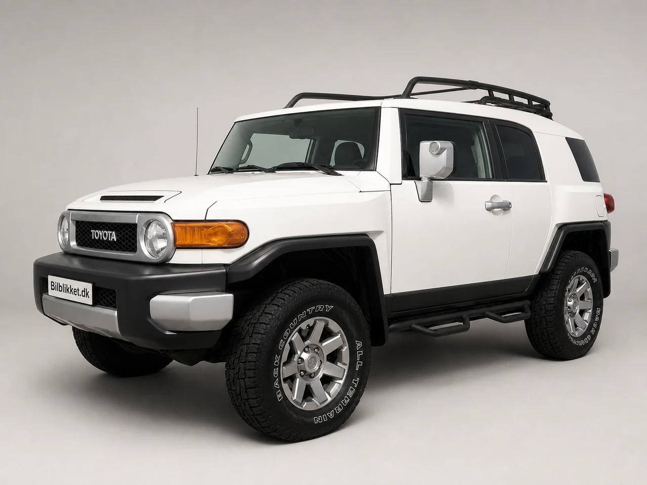 AI-redigeret modelillustration af Toyota FJ Cruiser