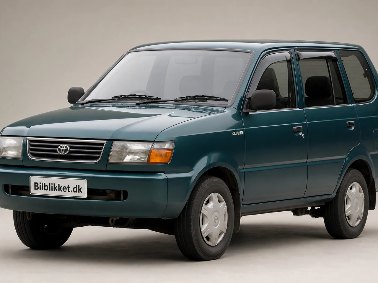 AI-redigeret modelillustration af Toyota Kijang