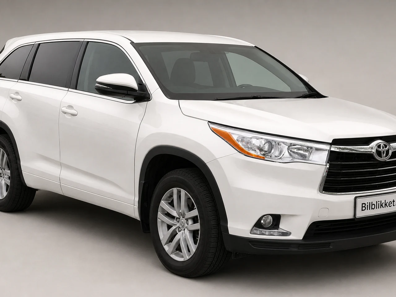 AI-redigeret modelillustration af Toyota Kluger
