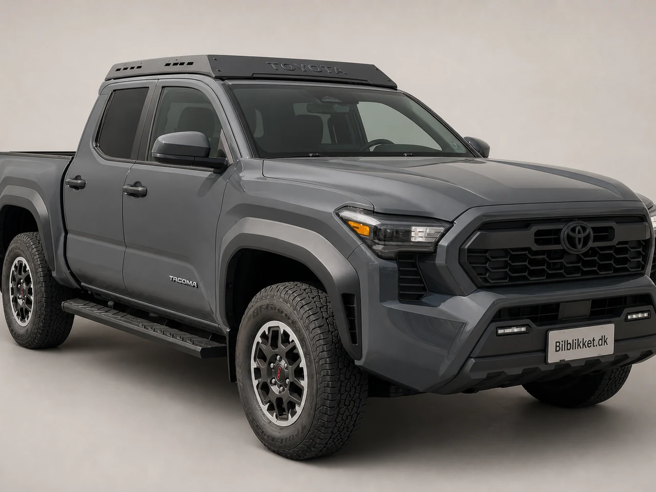 AI-redigeret modelillustration af Toyota Tacoma