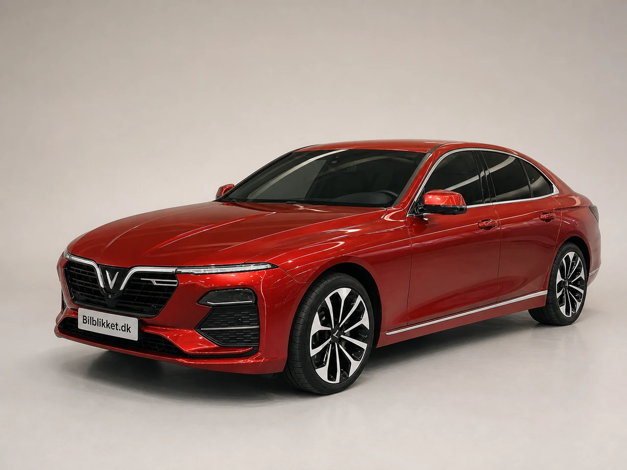 AI-redigeret modelillustration af VinFast LUX A2.0