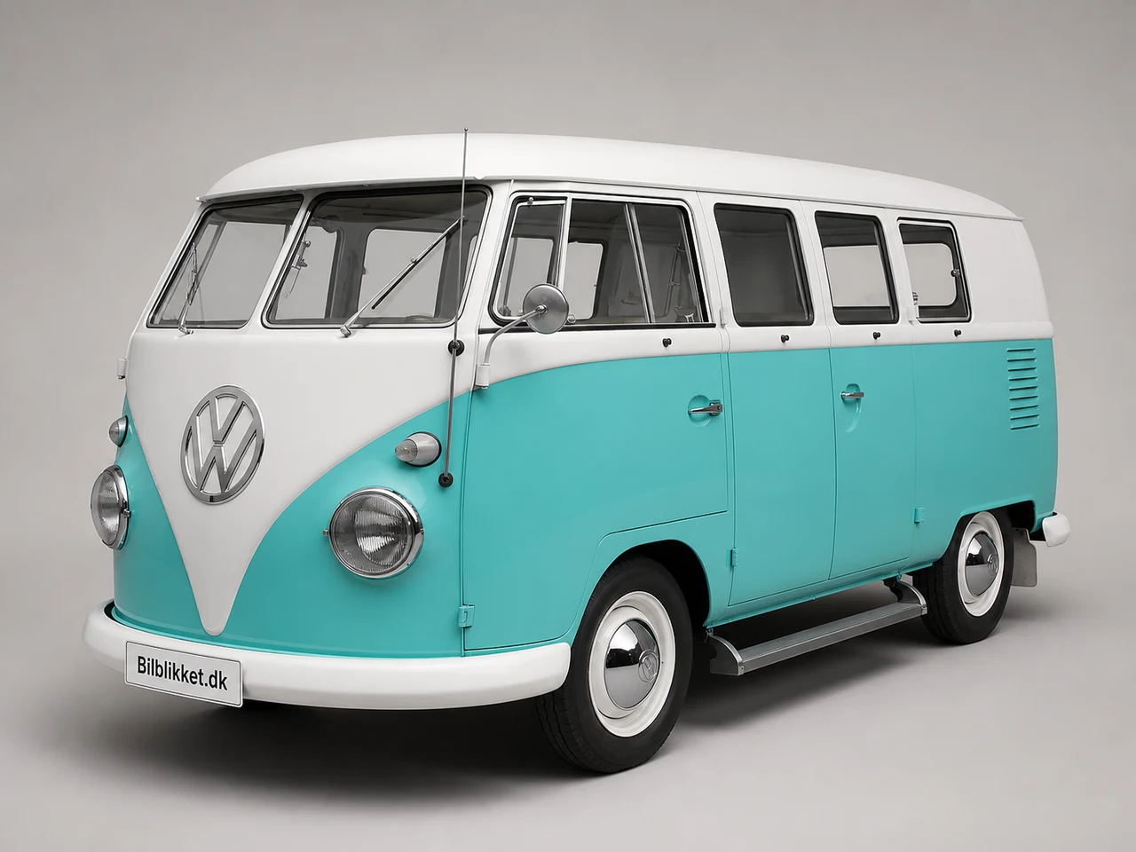 AI-redigeret modelillustration af Volkswagen KOMBI