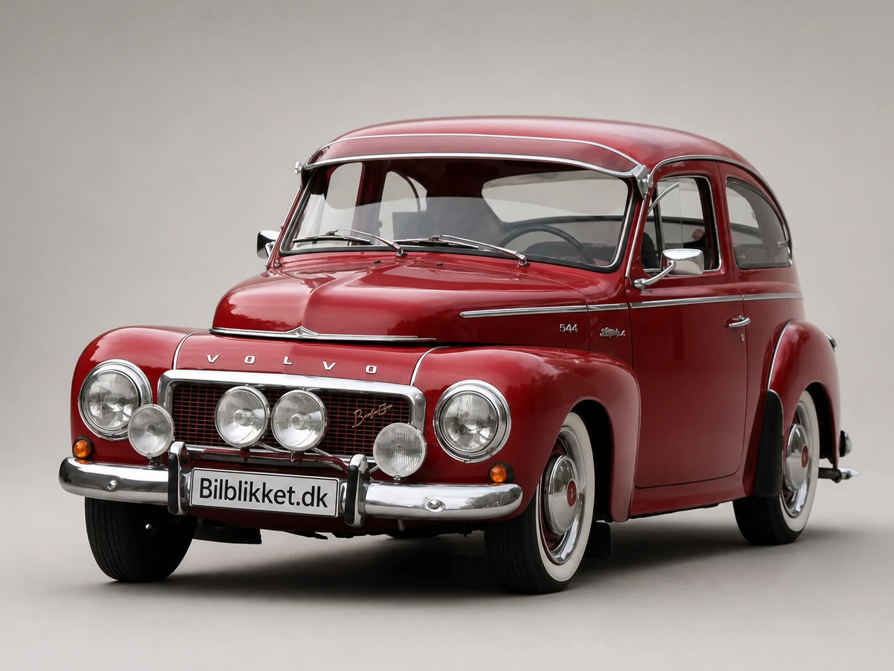 AI-redigeret modelillustration af Volvo 544